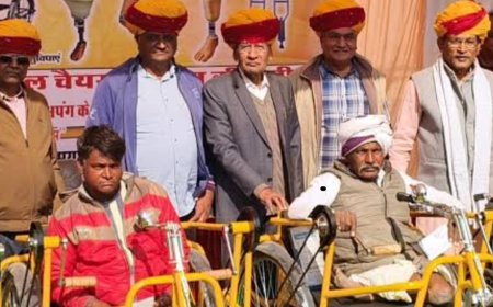 दिव्यांगजनों का शिविर 18 व 19 जून को होगा आयोजित