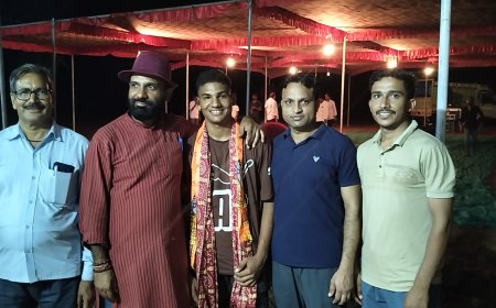 ट्रेनिंज लेफ्टिनेंट रमन सिंह मीणा का मणकसास लौटने पर सम्मान