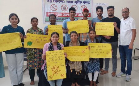 नई किरण नशा मुक्ति अभियान एवं वंदे गंगा अभियान के तहत हुई विविध गतिविधियाँ