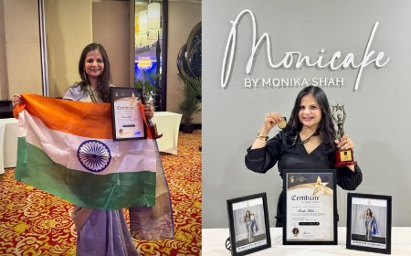 एशिया केक ऑस्करर्स  में जयपुर की मोनिका शाह ने जीता मास्टर केक आर्टिस्ट ऑस्कर अवॉर्ड
