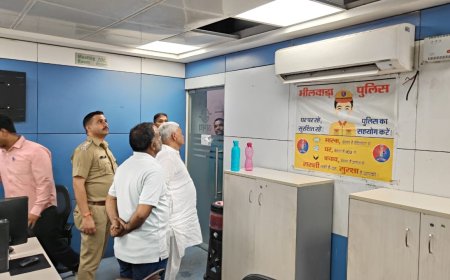 साँसद अग्रवाल ने पुलिस कन्ट्रोल रूम परिसर का किया निरीक्षण