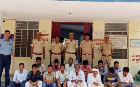 सैंथल, मेहंदीपुर बालाजी, बैजूपाड़ा और नांगल राजावतान थाना पुलिस की कार्रवाई: एक दिन में 36 लोगों को किया गिरफ्तार