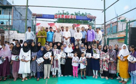 जोधाणा जागरूक मंच संस्थान द्वारा 200 मेघावी प्रतिभाओं का हुआ सम्मान