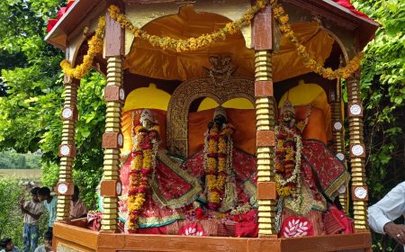 श्री सीताराम जी रथयात्रा 27 जून को:राजशाही जमाने से ही निकल रही रथयात्रा