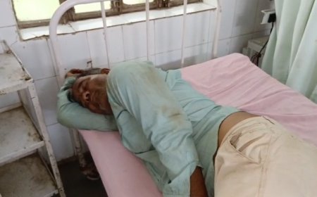 विधुत करंट से झुलसा अस्पताल में उपचार जारी