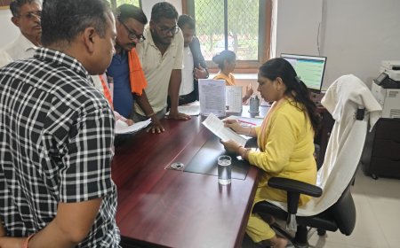 नगर विकास न्यास के  दोषी अधिकारीयो एवं  भूमाफिया के खिलाफ राष्ट्रीय मानवाधिकार पर्यावरण सुरक्षा एवं भ्रष्टाचार निवारण संगठन ने की कार्यवाही की मांग