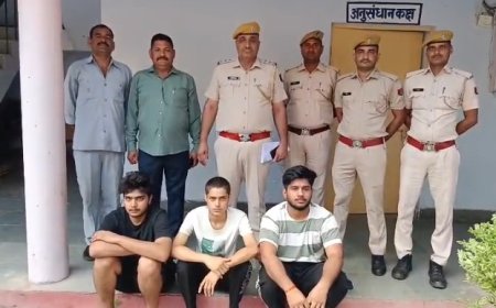 गोली मार कर हत्या का प्रयास करने वाले तीन  बदमाश गिरफ्तार