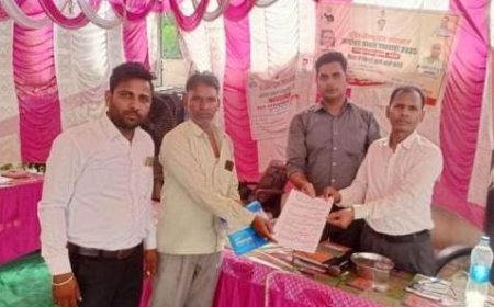 राजस्व रिकार्ड में नाम शुद्धीकरण कर मौके पर ही किया लाभान्वित