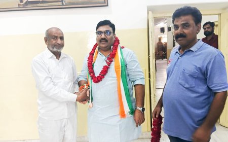 एमडी चौपदार का राजस्थान अल्पसंख्यक कांग्रेस का अध्यक्ष बनने पर किया सम्मान