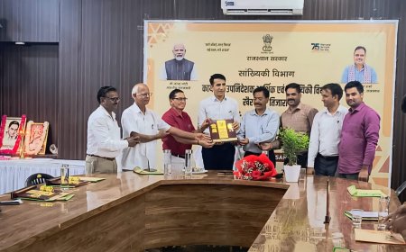 खैरथल तिजारा जिले में आयोजित हुआ 19वां सांख्यिकी दिवस