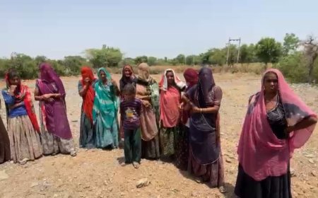 जालिया गाव में जिन्दल शा लिमिटेड ने फिर कि अवैध ब्लास्टिंग