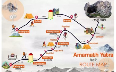 अमरनाथ यात्रा की तैयारियां पूरी: 141 जगहों पर ठहर सकेंगे यात्री, ऑफलाइन रजिस्ट्रेशन एक जुलाई से शुरू