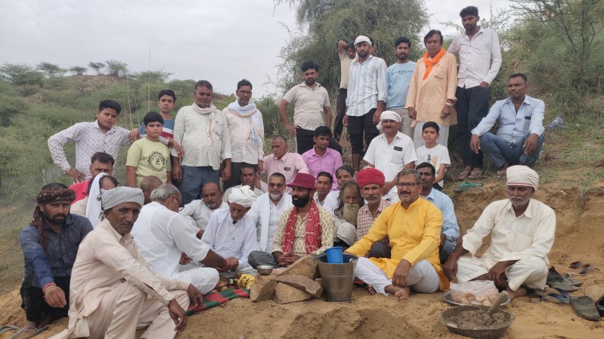 मोरिंडा धाम का होगा कायाकल्प दानदाता आए आगे; 50 लाख की लागत से बनने वाले सत्संग भवन की संत महात्माओं के सानिध्य में रखी आधारशिला