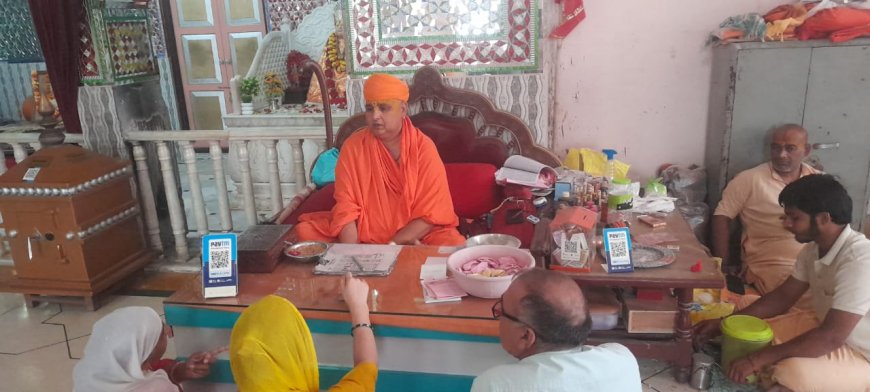 रेनागिरी धाम पर हुआ भंडारे का आयोजन