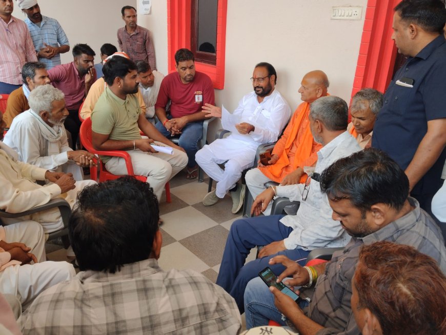 रामगढ़ विधायक सुखवंत सिंह ने की जनसुनवाई, कई समस्याओं का कराया मौके पर समाधान