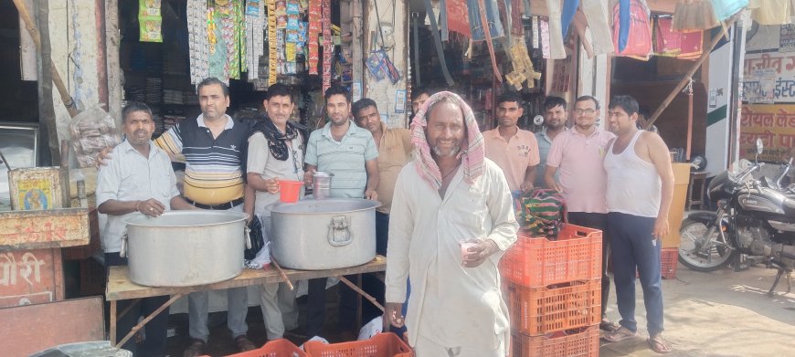 निर्जला एकादशी पर प्याऊ शिविर लगाकर पुण्य कमाया