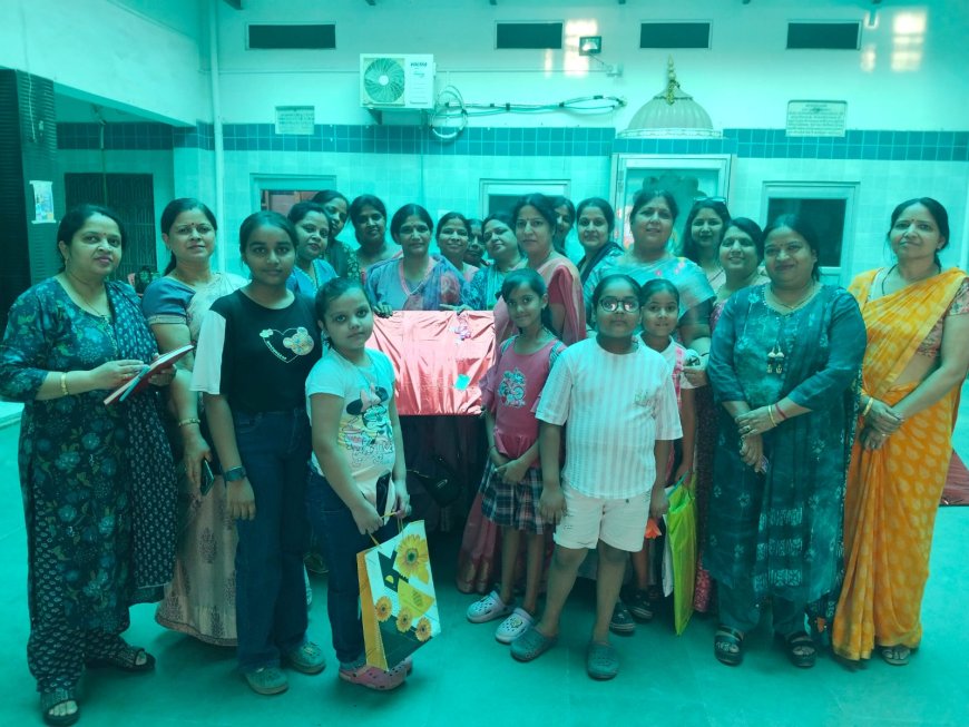 अग्रवाल समाज महिला मंडल द्वारा आयोजित समर कैम्प का समापन