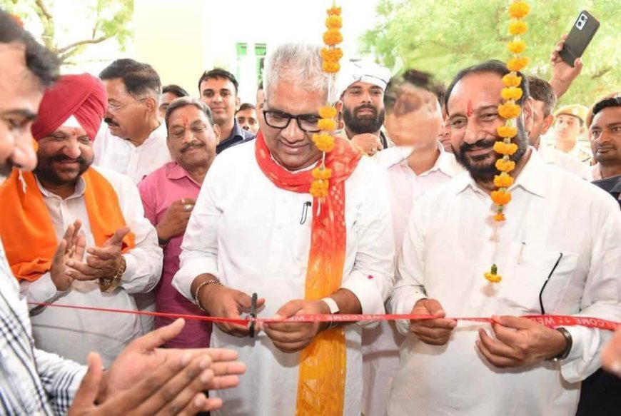 सांसद संपर्क संवाद कार्यक्रम: केंद्रीय मंत्री भूपेंद्र यादव का गोविंदगढ़ दौराः ग्रामीणों से संवाद किया, विकास कार्यों की समीक्षा की