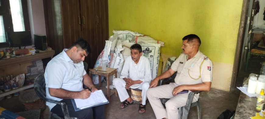 मिलावटी दूध बनाने की सामग्री जप्त: मिलावटखोरों के खिलाफ कार्यवाही