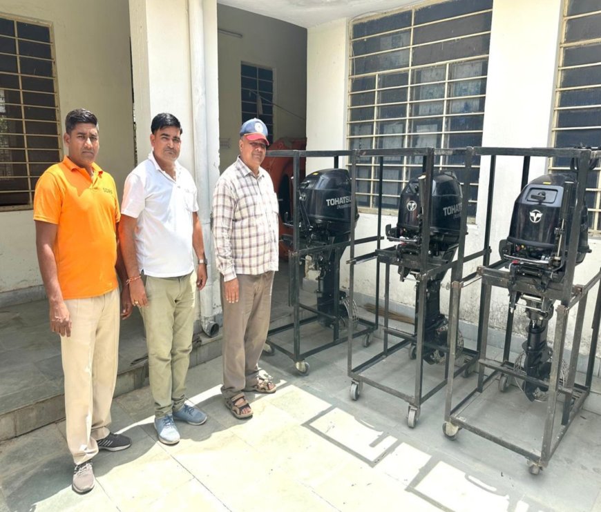 एसडीआरएफ मानूसन में आपदा से निपटने के लिए तैयार: भरतपुर संभाग के लिए बनाई गई 10 रेस्क्यु टीम