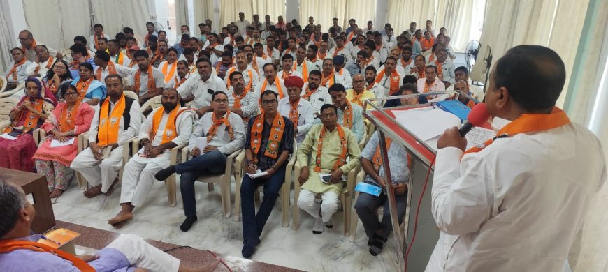 संकल्प से सिद्धि कार्यशाला में मोदी सरकार के 11 साल का लेखा-जोखा आम जनता तक पहुंचाने का किया आवाहन