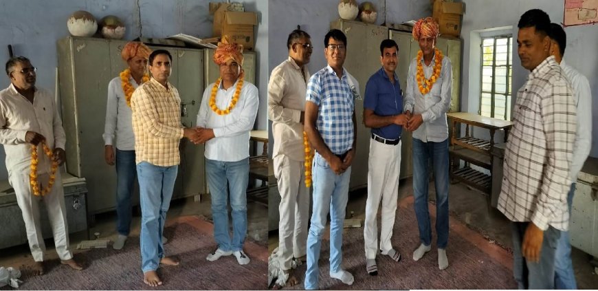 रामनिवास यादव ब्लॉक अध्यक्ष व कमलेश जाट बने सभा अध्यक्ष