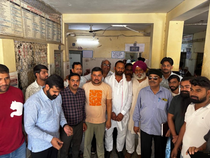 केंद्रीय मंत्री भवरजितेन्द्र सिंह का जन्मदिन धूमधाम से मनाया चिकित्सालय में किया फल वितरण लंबी उम्र की की कामना