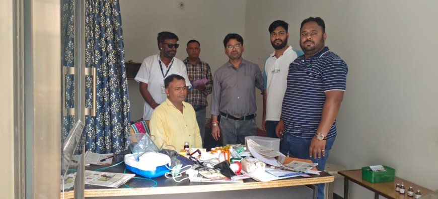 स्वास्थ्य विभाग की कार्रवाई, मूंगथला में दो साल से संचालित अवैध क्लिनिक बंद