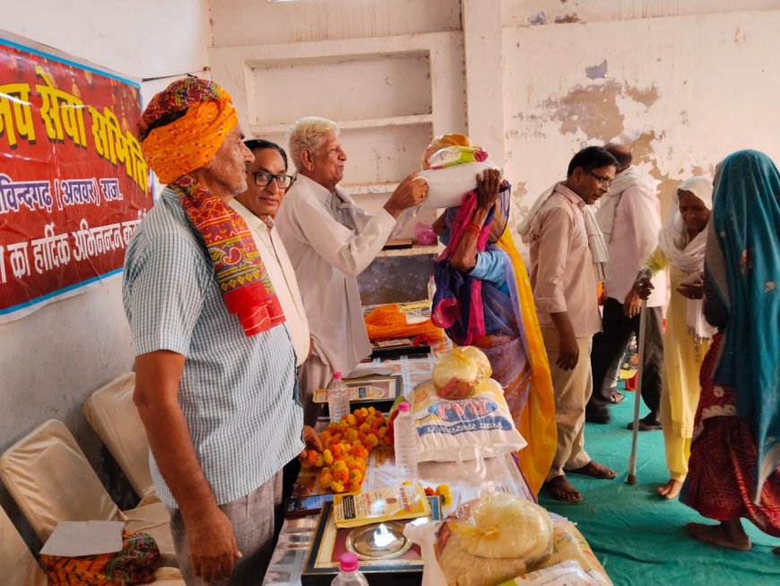 गोविंदगढ़ :268 वाँ निःशुल्क राशन किट वितरण कार्यक्रम एवं निःशुल्क स्वरुचि भोज समारोह का हुआ आयोजन