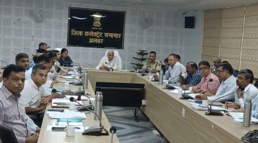 प्रभारी मंत्री किरोड़ी लाल मीणा ने वंदे गंगा जल अभियान की समीक्षा बैठक ली: कहा - प्रदेश में जल संरक्षण को लेकर काम हो रहा
