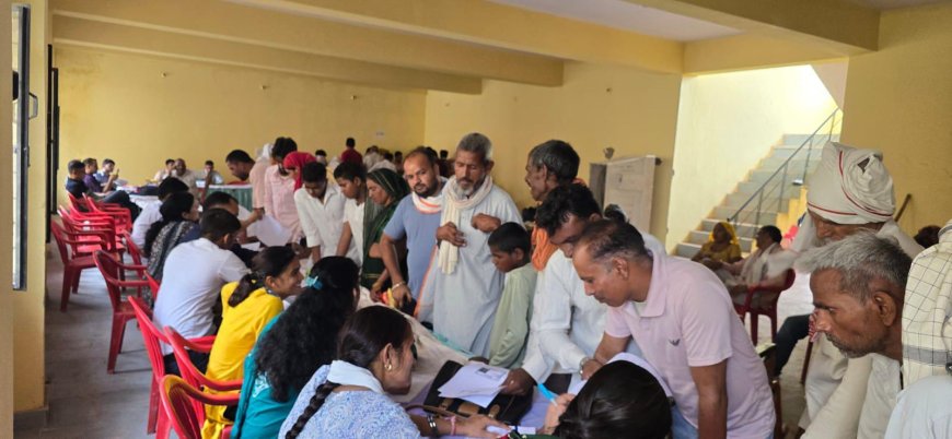पंचायत समिति सभागार में दो दिवसीय दिव्यांगजन यूडीआईडी शिविर का हुआ आयोजन