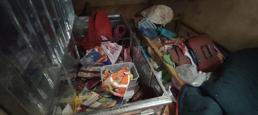 गुवाड़ा राड़ी में चोरों ने बड़ी वारदात को दिया अंजाम:2.65 लाख रूपये नगद एवं करीब 40 लाख रूपये की नगदी चोरी,अलवर से एफएसएल टीम, साइबर सेल व अन्य टीमें मौके पर पहुंची