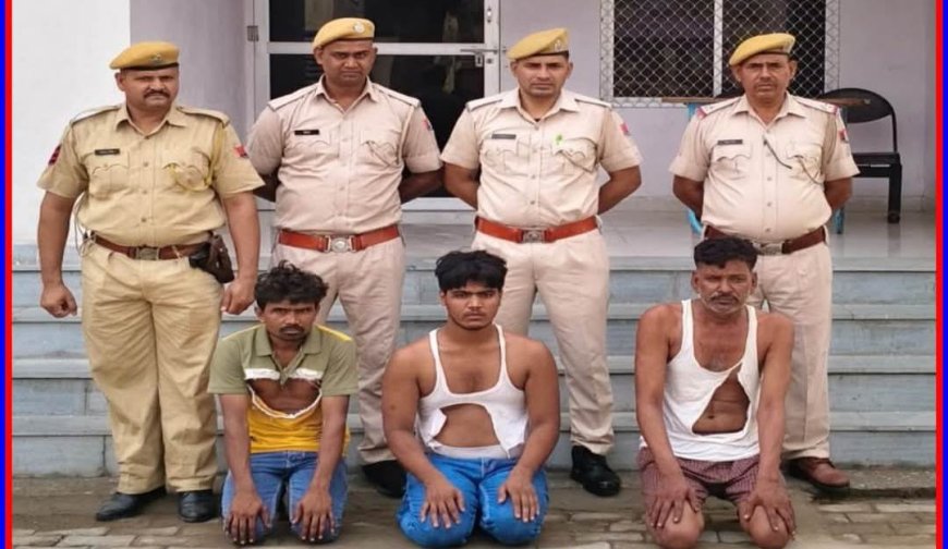 हिस्ट्रीशीटर हरि सिंह उर्फ पिंटू की हत्याकांड का पुलिस ने किया खुलासा:आपसी रंजिश को लेकर की गई हत्या,तीन गिरफ्तार