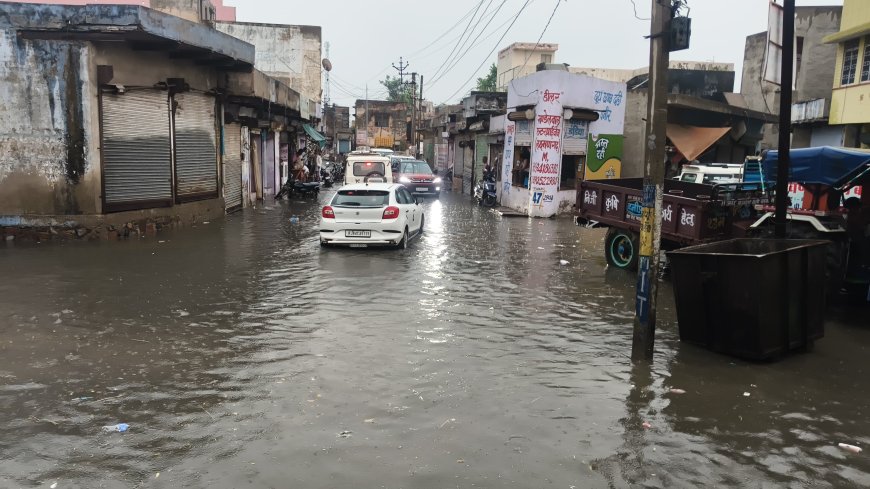 लाखों खर्च करने के बाद भी पानी निकासी की समस्या बरकरार