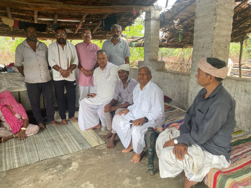 अहमदाबाद विमान हादसे में घायल श्रवण भील  से मिले पिंण्डवाड़ा-आबू विधायक हर समय मदद  का दिया भरोसा