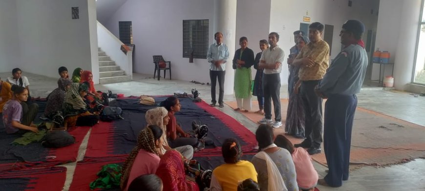 कौशल विकास शिविर का BEEO विनोद कुमार शर्मा ने किया औचक निरीक्षण