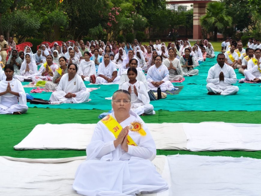 "एक पृथ्वी एक स्वास्थ्य" विषय पर 11वाँ अंतराष्ट्रीय योग दिवस कार्यक्रम आयोजित