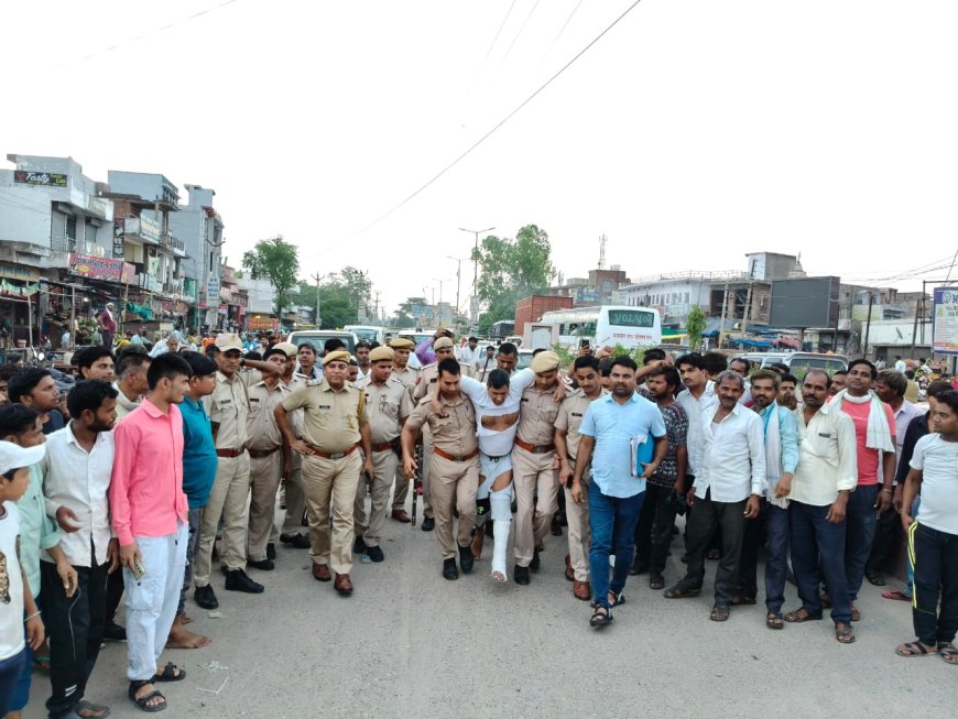 राजस्थान-यूपी में आतंक मचाने वाला बदमाश विनोद पथैना महुवा पुलिस के हत्थे चढ़ा