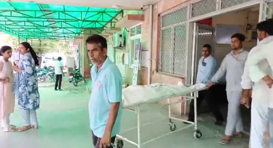 अलवर : - सागर शहर में बंदर से बचने के चक्कर में डूबा बच्चा, मौत