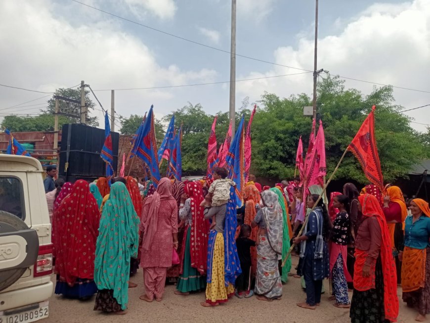 योगिनी एकादशी को बाबा श्याम के दरबार में पहुंचे श्रद्धालु लोग