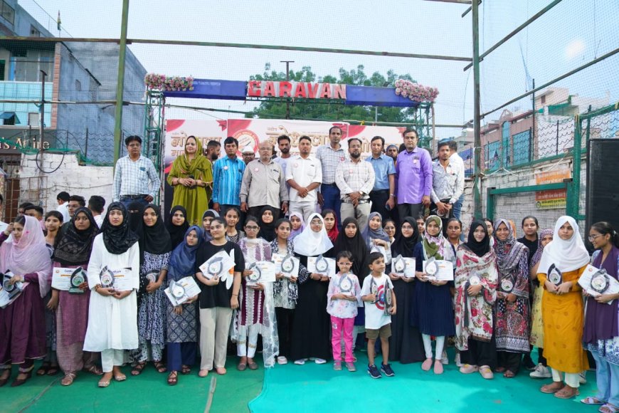 जोधाणा जागरूक मंच संस्थान द्वारा 200 मेघावी प्रतिभाओं का हुआ सम्मान