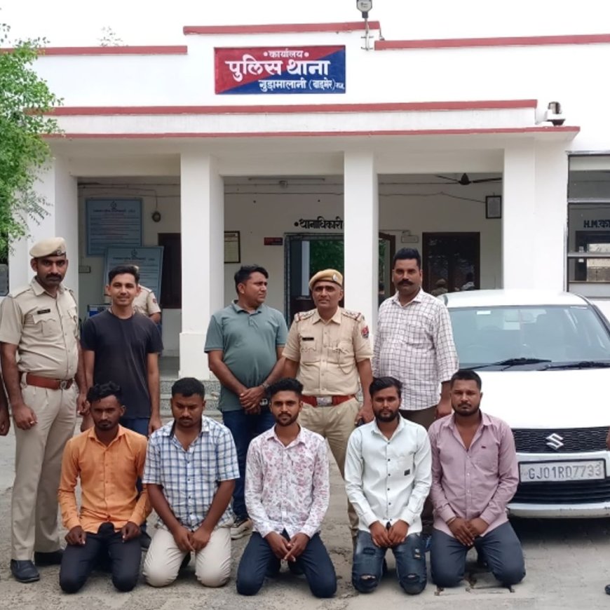 मादक पदार्थ का कारोबार कर रहे 5 आरोपी गिरफ्तार:34.8 ग्राम एमडी पाउडर बरामद