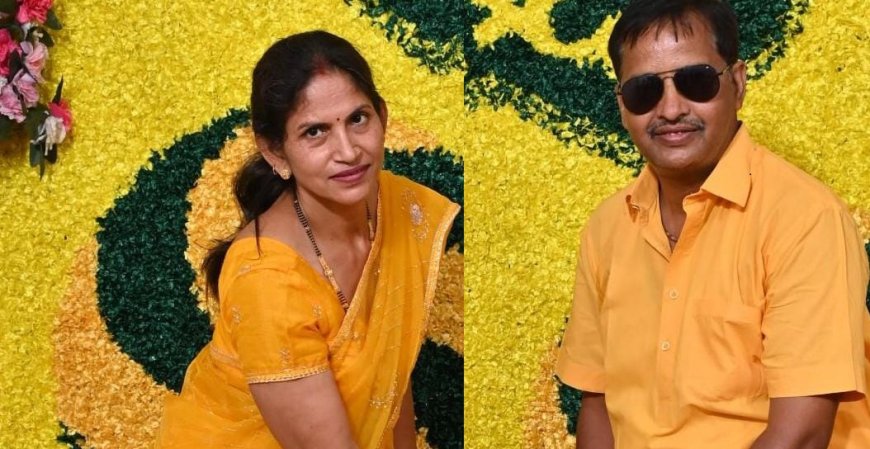 कार चालक ने बाईक को टक्कर मारी बाईक पर सवार दंपती की मौत मामला दर्ज , चालक को पुलिस को सौंपा