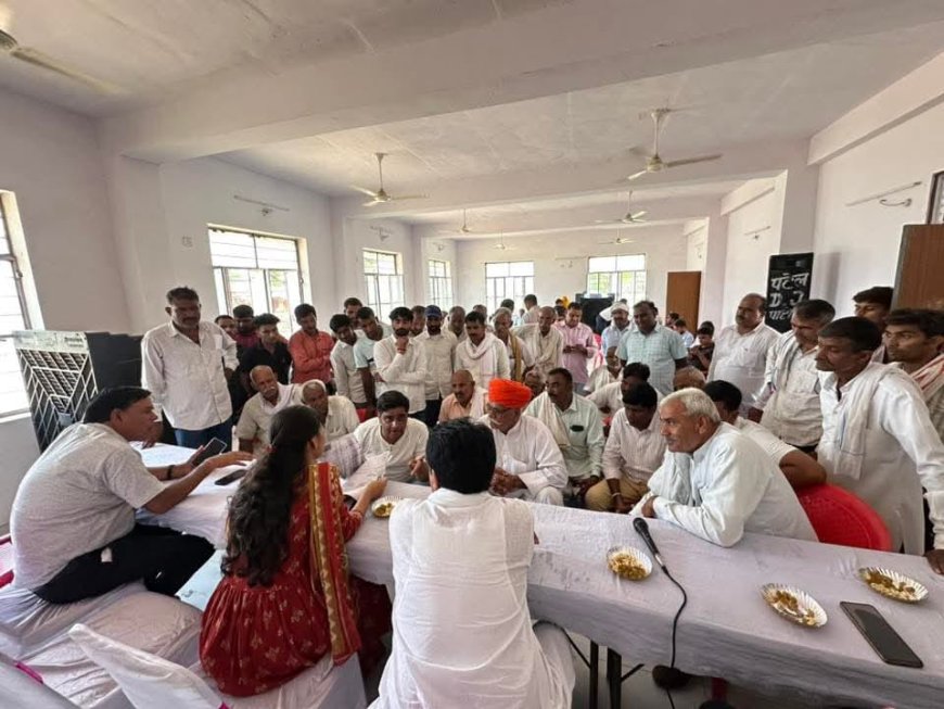 पंडित दीनदयाल उपाध्यायअंत्योदय संबल पखवाड़ा के तहत ठेकड़ा, समलेटी, पीपलखेड़ा ग्राम पंचायत में विधायक राजेंद्र मीणा के नेतृत्व में हुए शिविर आयोजित