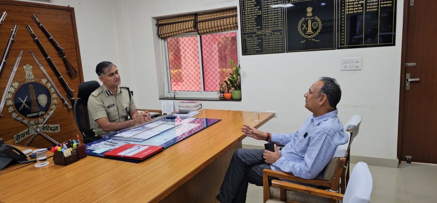 बानसूर में कानून व्यवस्था को लेकर विधायक और आईजी की महत्वपूर्ण बैठक, त्वरित कार्रवाई का वादा