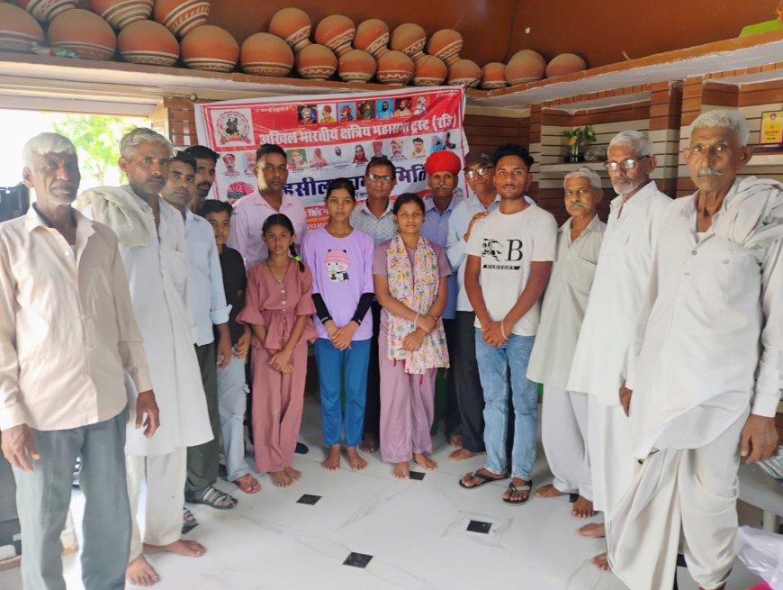 अखिल भारतीय क्षत्रिय महासभा ट्रस्ट लक्ष्मणगढ़ टीम ने गडूरा में किया सभा का आयोजन