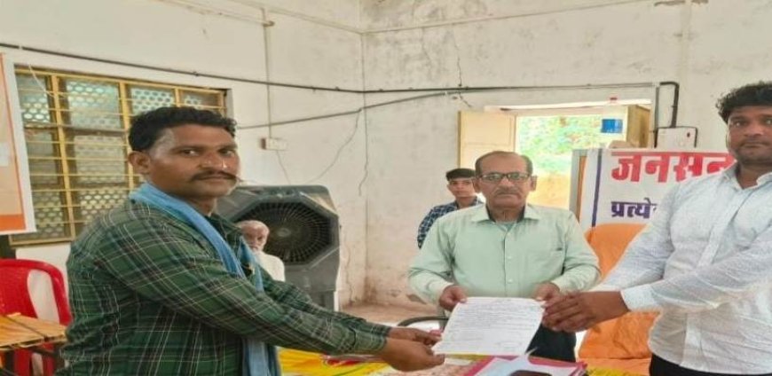 मौके पर ही स्वामित्व का पट्टा जारी कर पतराम को दी राहत