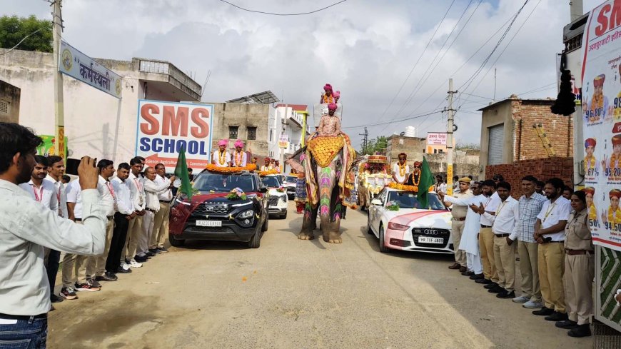 चंद्रकला देवी की 15 वीं पुण्यतिथि पर हीरवाना गौशाला में गौ भंडारे का आयोजन