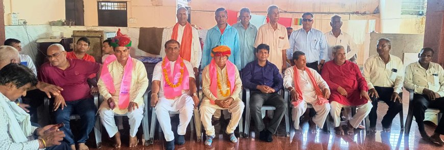 माली महासभा ने किया जागृति मंच के राष्ट्रीय अध्यक्ष सांखला का स्वागत सम्मान