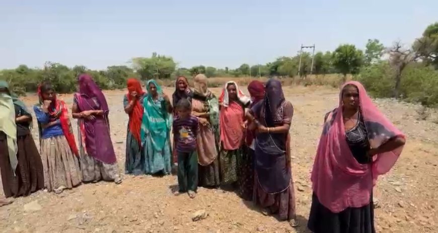 जालिया गाव में जिन्दल शा लिमिटेड ने फिर कि अवैध ब्लास्टिंग